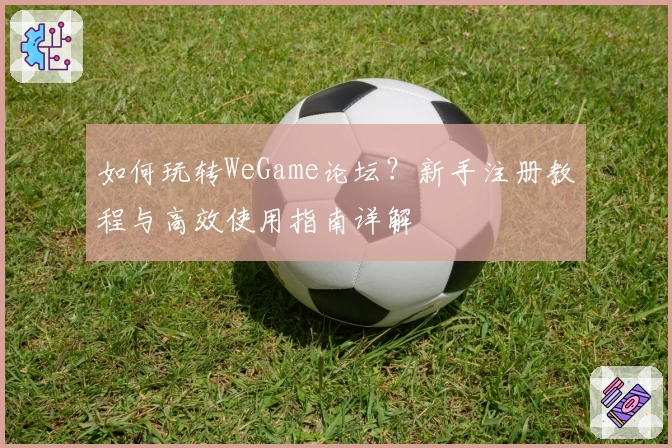 如何玩转WeGame论坛？新手注册教程与高效使用指南详解